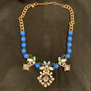 Statement necklace from J. Crew.